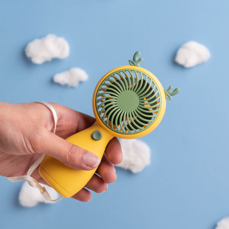 Portable USB Rechargeable Mini Fan – Lightweight Handheld Cooling Fan